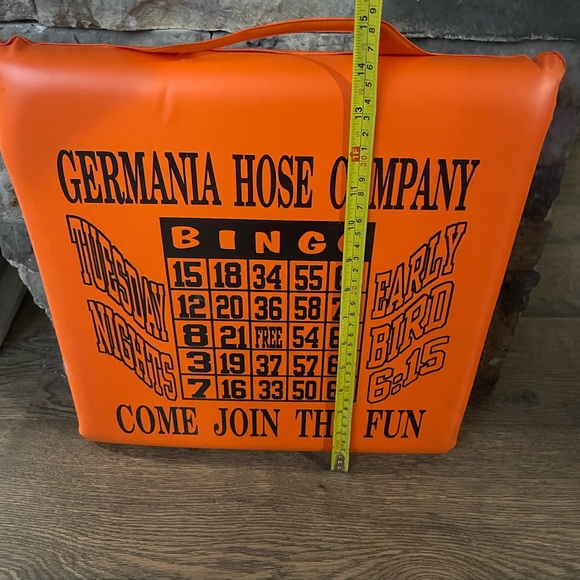 Vintage Bingo Seat Cushion - Picture 5 of 6